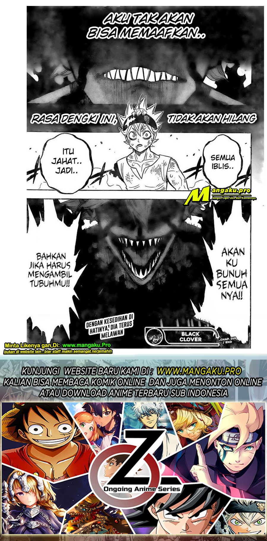 Black Clover Chapter 268