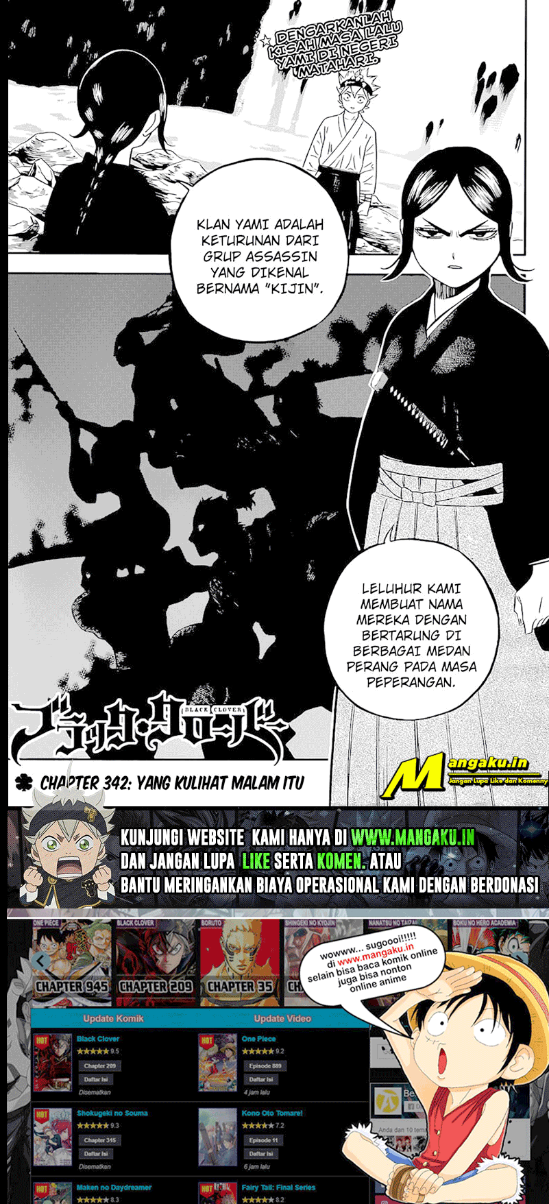 Black Clover Chapter 342