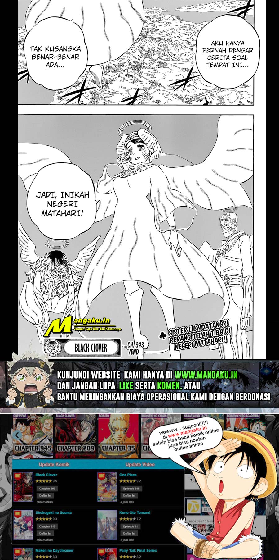 Black Clover Chapter 343