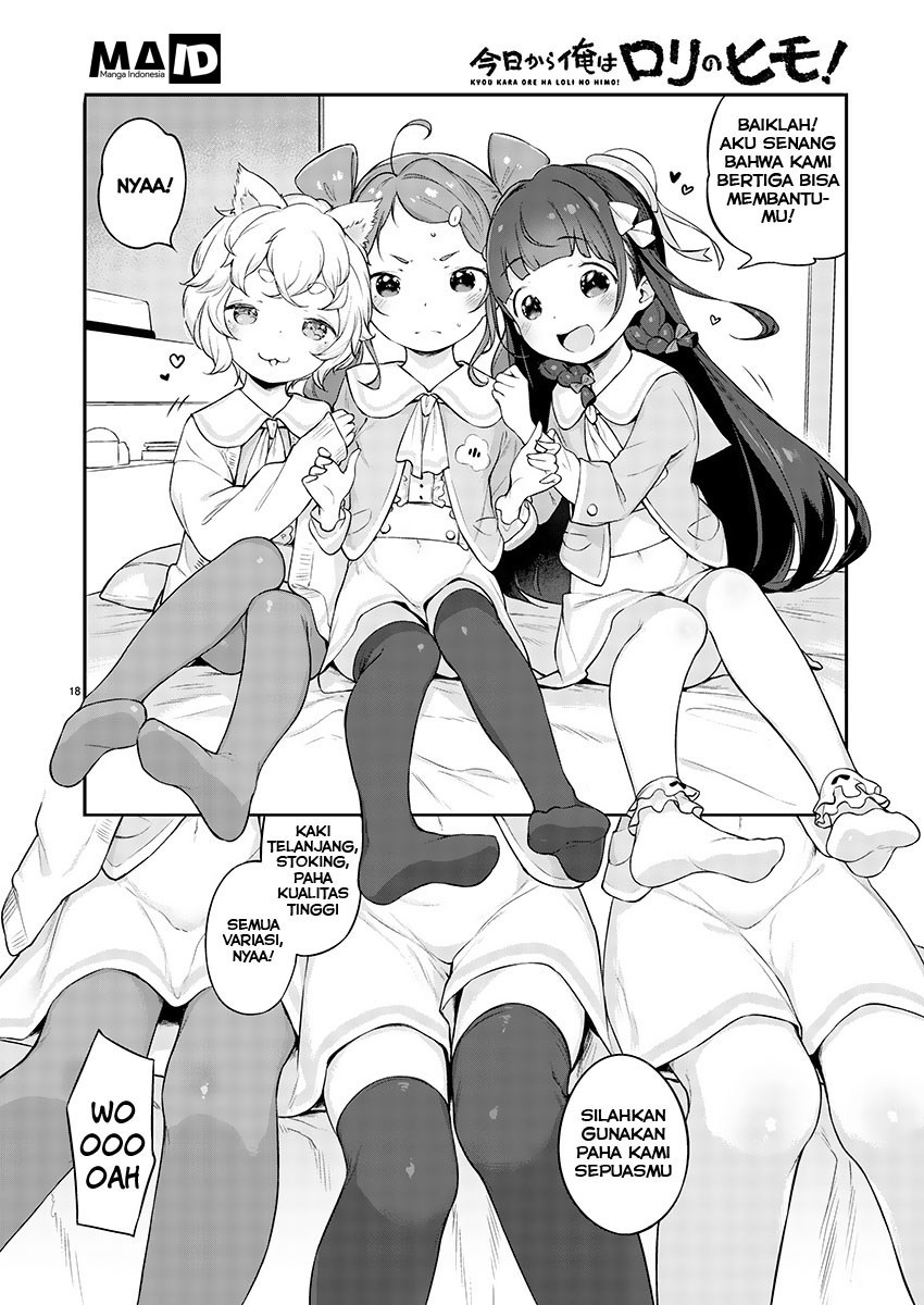 Kyou Kara Ore wa Loli no Himo! Chapter 3