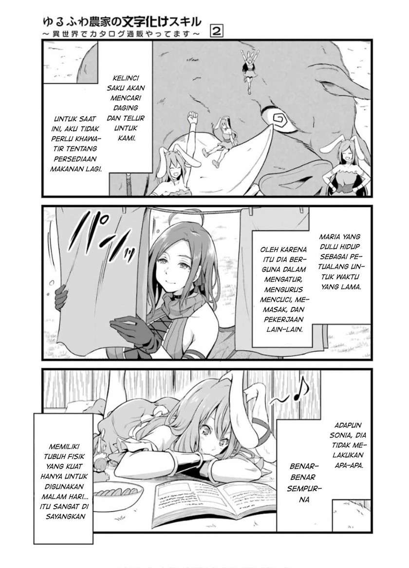 Yurufuwa Nouka no Mojibake Skill ~Isekai de Katarogu Tsuuhan Yattemasu~ Chapter 6