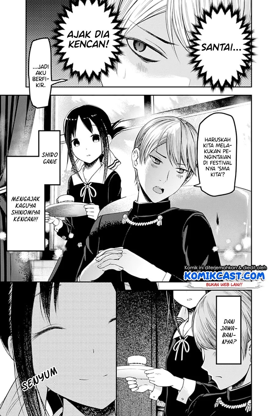 Kaguya-sama wa Kokurasetai: Tensai-tachi no Renai Zunousen Chapter 113