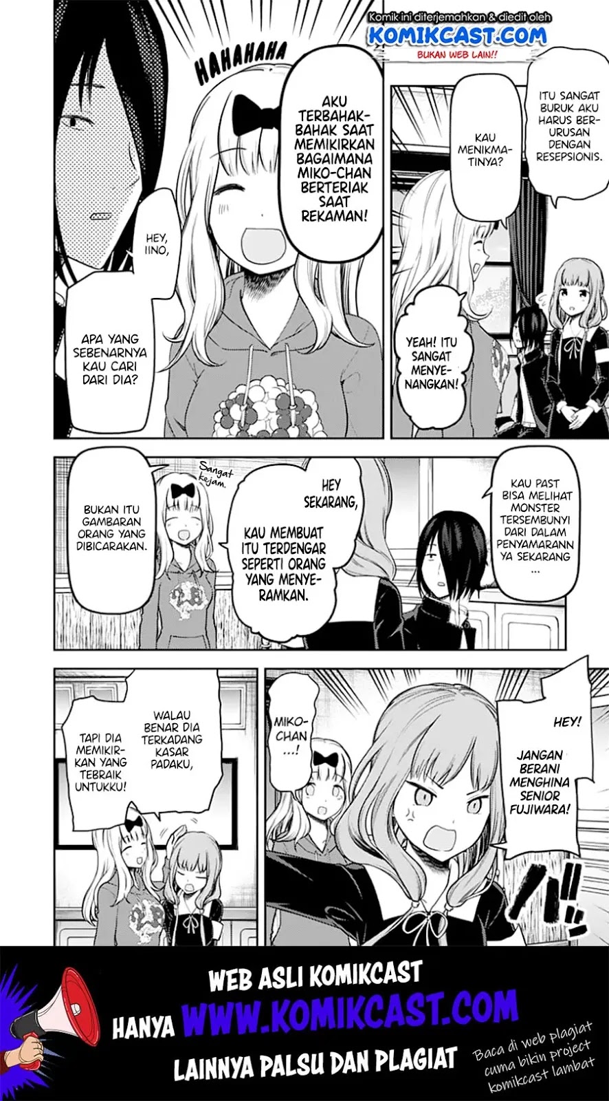 Kaguya-sama wa Kokurasetai: Tensai-tachi no Renai Zunousen Chapter 128