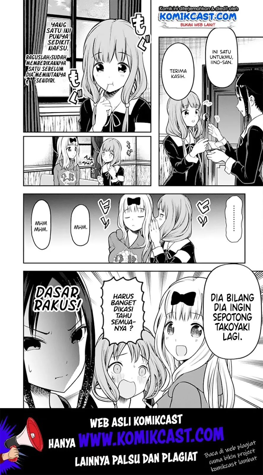 Kaguya-sama wa Kokurasetai: Tensai-tachi no Renai Zunousen Chapter 128