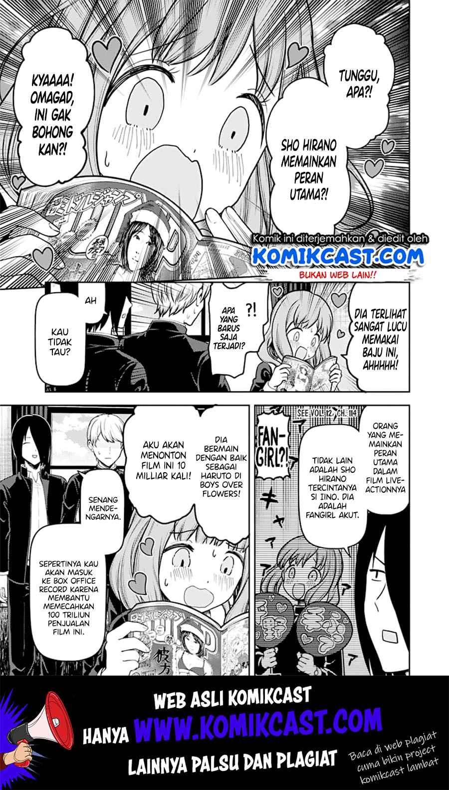 Kaguya-sama wa Kokurasetai: Tensai-tachi no Renai Zunousen Chapter 140