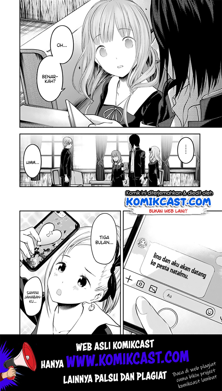 Kaguya-sama wa Kokurasetai: Tensai-tachi no Renai Zunousen Chapter 140