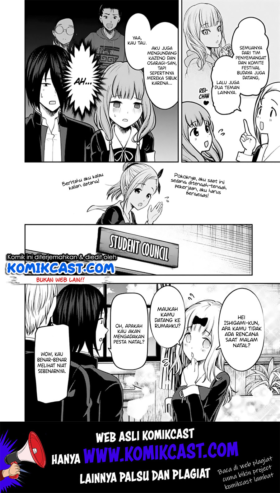 Kaguya-sama wa Kokurasetai: Tensai-tachi no Renai Zunousen Chapter 140