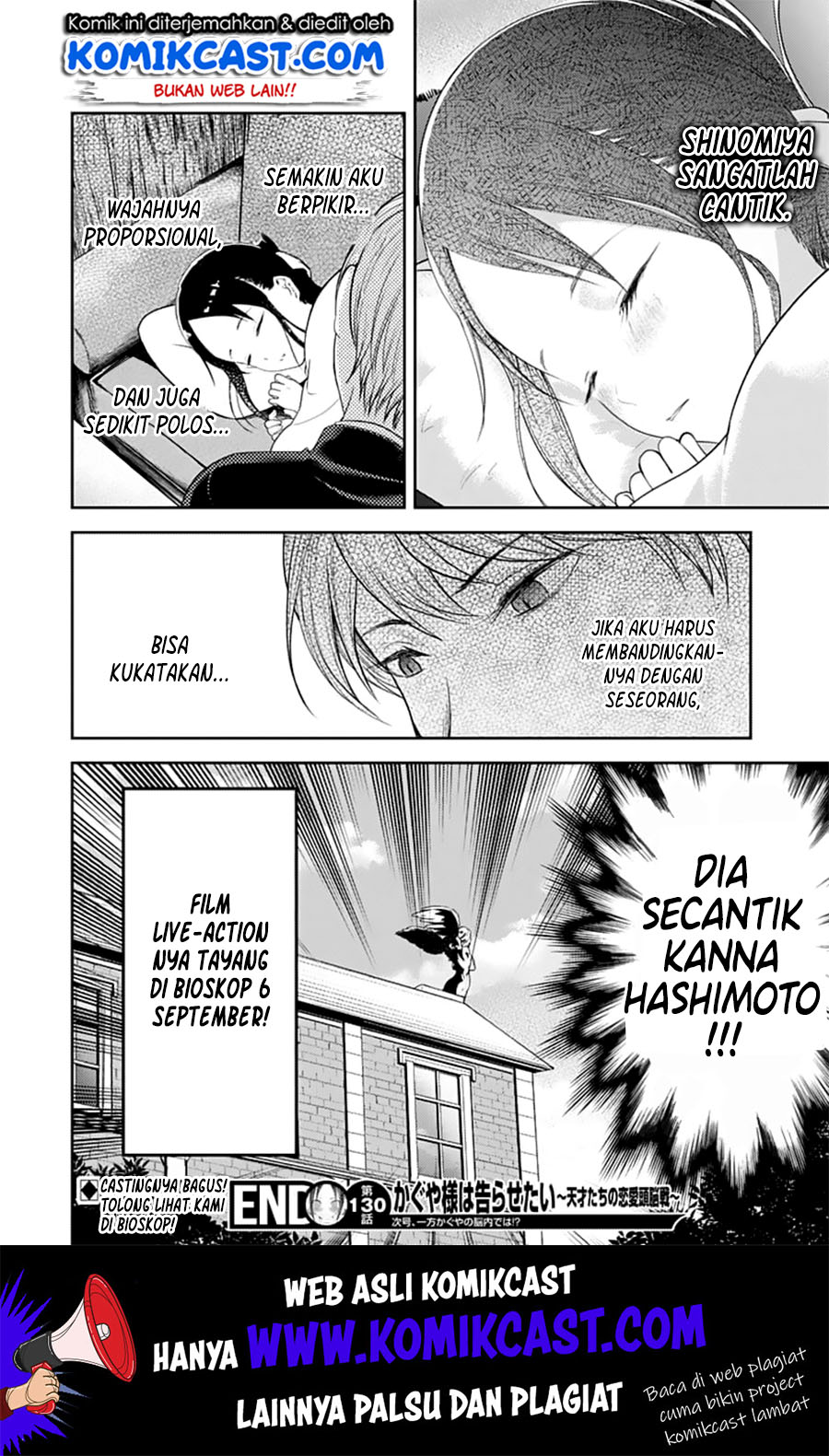 Kaguya-sama wa Kokurasetai: Tensai-tachi no Renai Zunousen Chapter 140