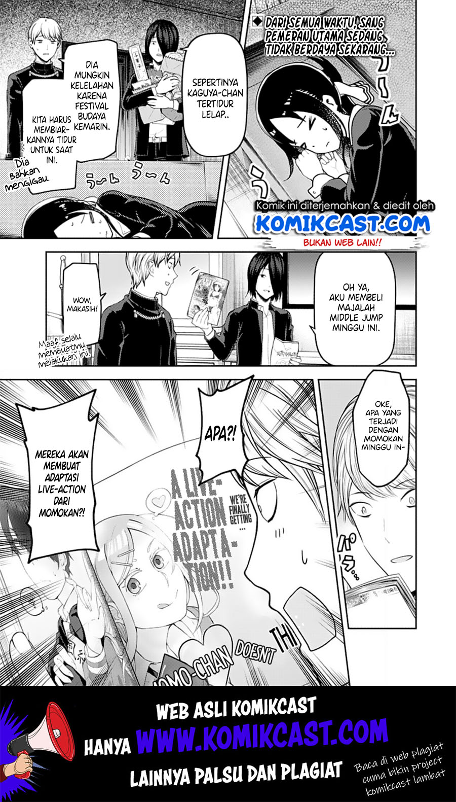 Kaguya-sama wa Kokurasetai: Tensai-tachi no Renai Zunousen Chapter 140