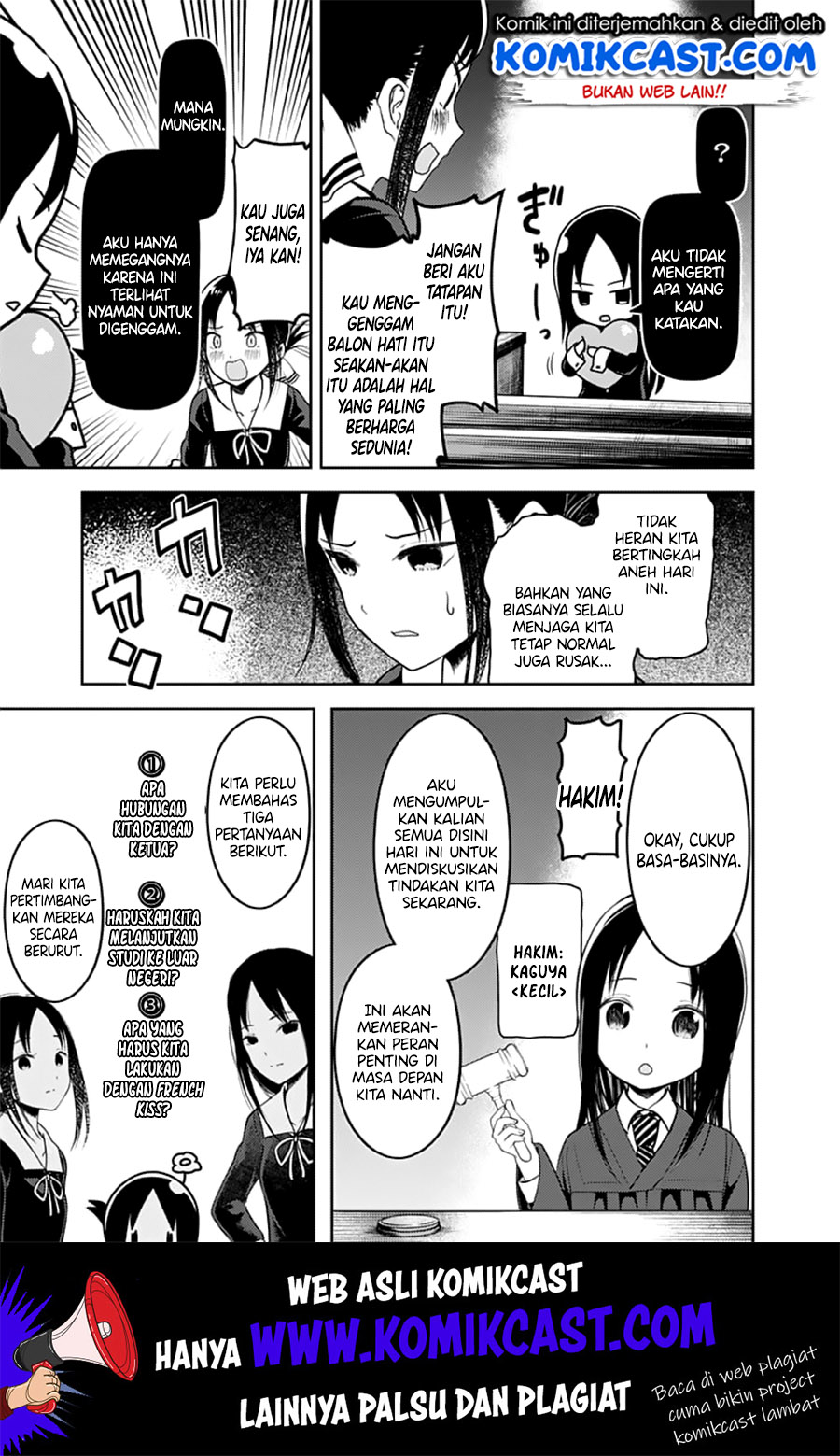 Kaguya-sama wa Kokurasetai: Tensai-tachi no Renai Zunousen Chapter 141