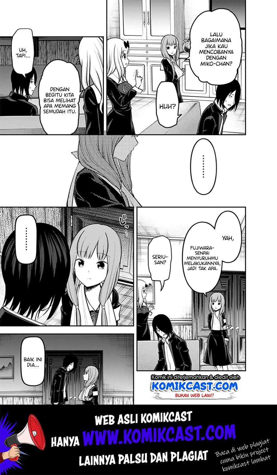 Kaguya-sama wa Kokurasetai: Tensai-tachi no Renai Zunousen Chapter 164