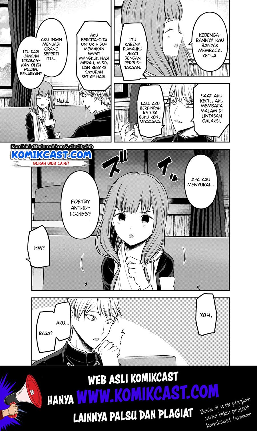 Kaguya-sama wa Kokurasetai: Tensai-tachi no Renai Zunousen Chapter 165