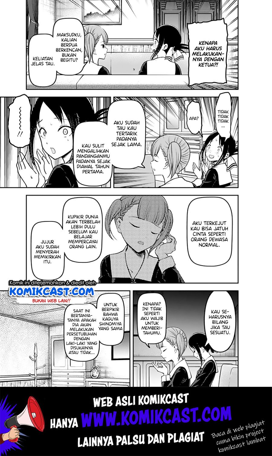 Kaguya-sama wa Kokurasetai: Tensai-tachi no Renai Zunousen Chapter 169