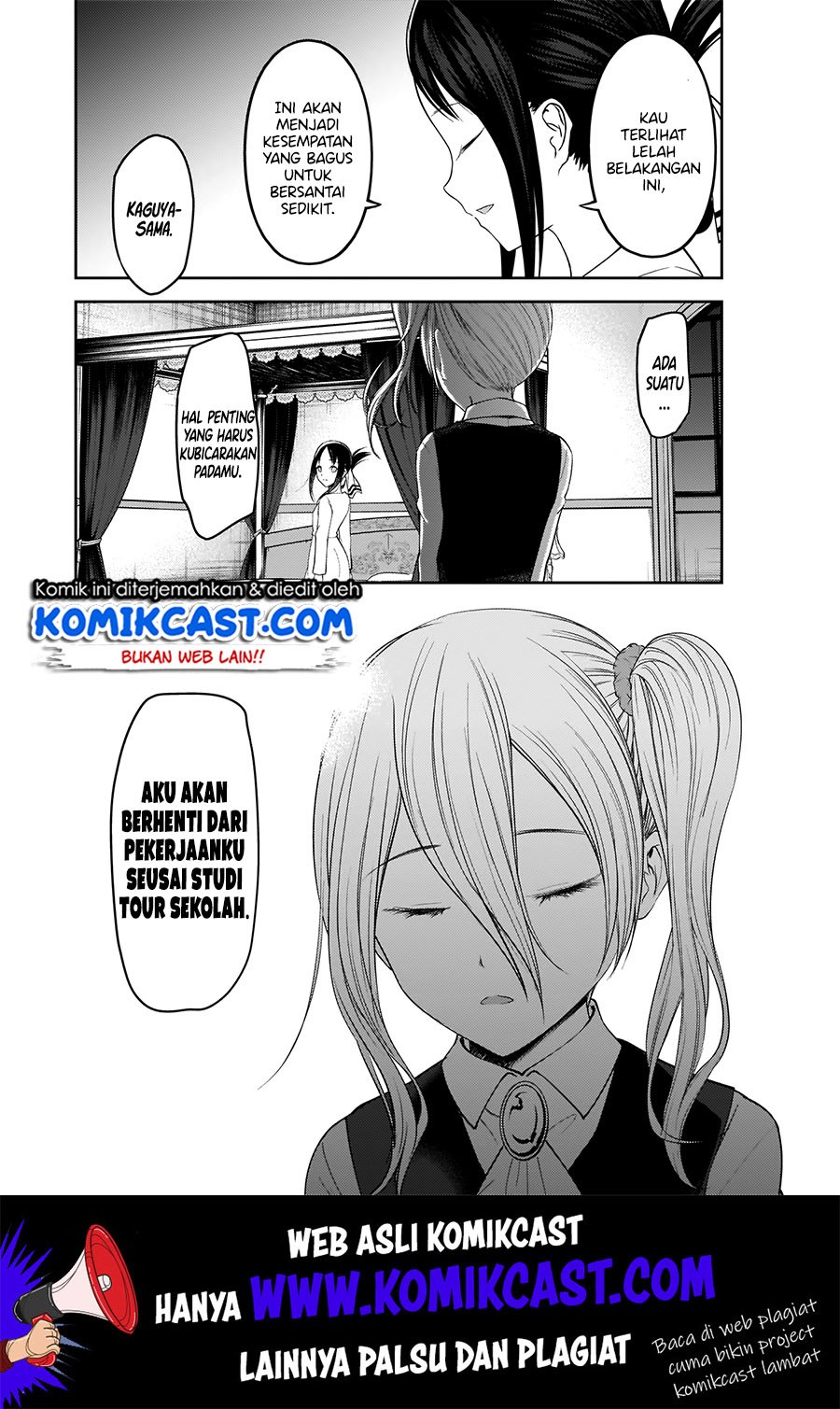 Kaguya-sama wa Kokurasetai: Tensai-tachi no Renai Zunousen Chapter 179