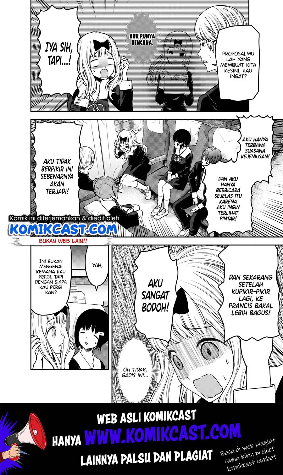 Kaguya-sama wa Kokurasetai: Tensai-tachi no Renai Zunousen Chapter 180