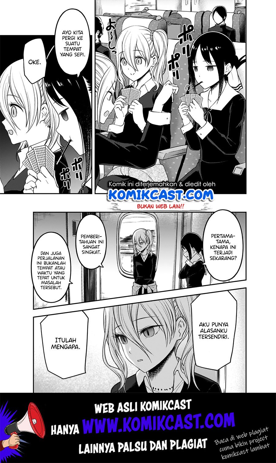 Kaguya-sama wa Kokurasetai: Tensai-tachi no Renai Zunousen Chapter 180