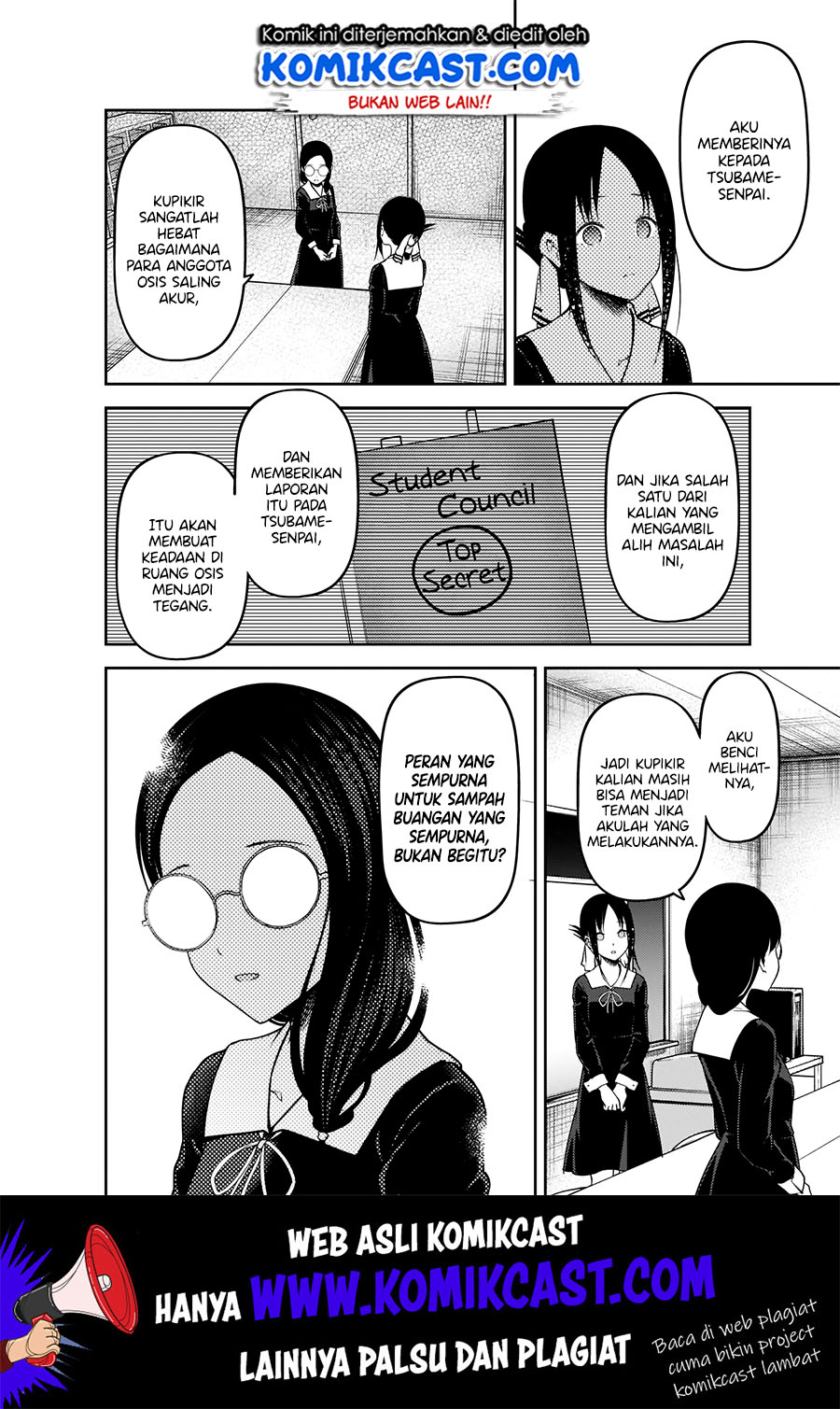 Kaguya-sama wa Kokurasetai: Tensai-tachi no Renai Zunousen Chapter 189