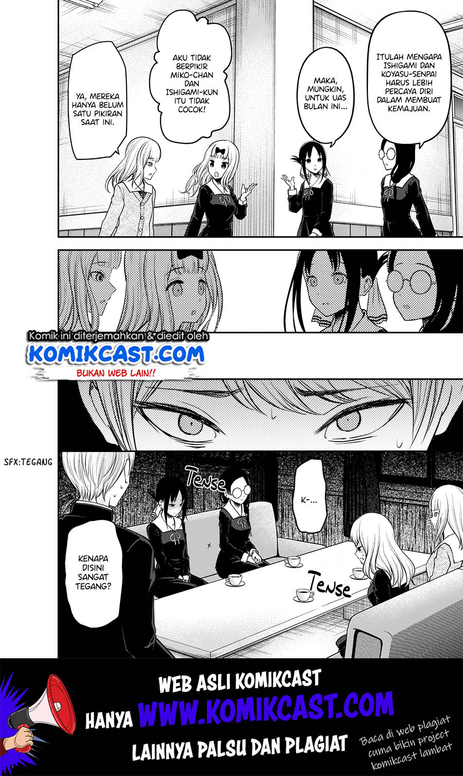 Kaguya-sama wa Kokurasetai: Tensai-tachi no Renai Zunousen Chapter 189