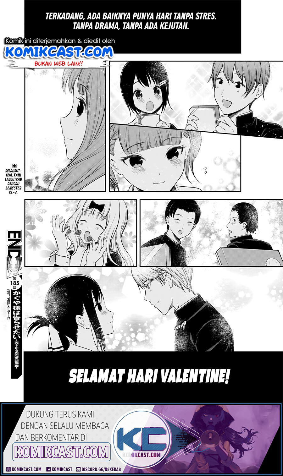 Kaguya-sama wa Kokurasetai: Tensai-tachi no Renai Zunousen Chapter 195