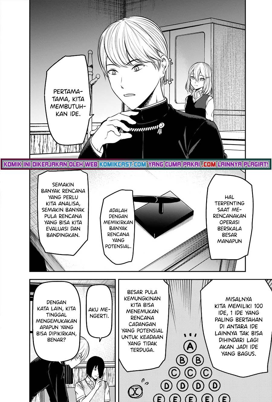 Kaguya-sama wa Kokurasetai: Tensai-tachi no Renai Zunousen Chapter 250