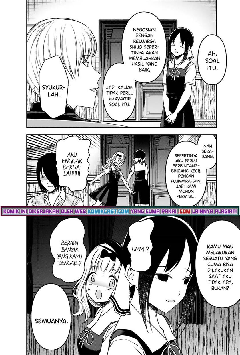 Kaguya-sama wa Kokurasetai: Tensai-tachi no Renai Zunousen Chapter 262