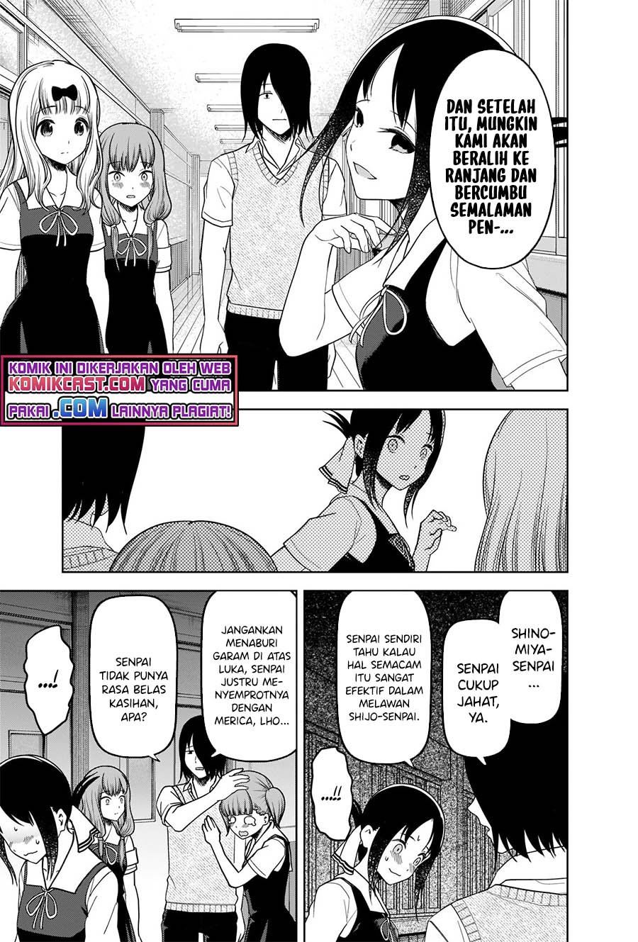 Kaguya-sama wa Kokurasetai: Tensai-tachi no Renai Zunousen Chapter 263