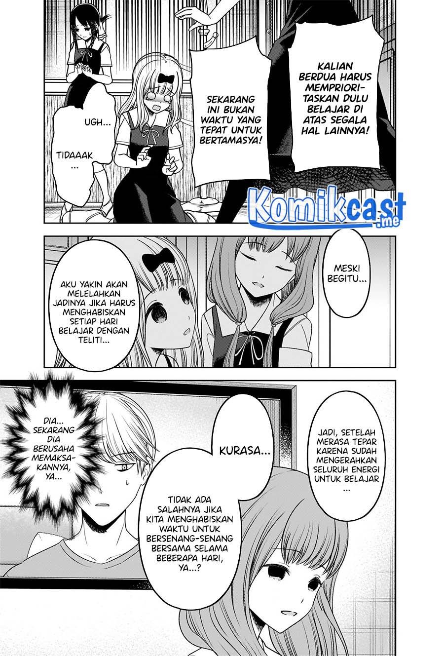 Kaguya-sama wa Kokurasetai: Tensai-tachi no Renai Zunousen Chapter 268