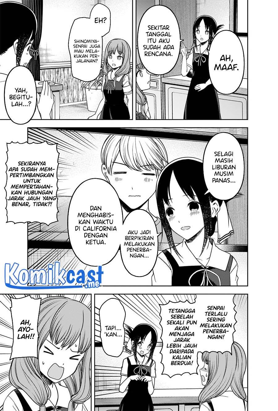 Kaguya-sama wa Kokurasetai: Tensai-tachi no Renai Zunousen Chapter 268