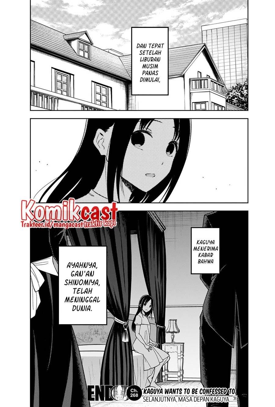 Kaguya-sama wa Kokurasetai: Tensai-tachi no Renai Zunousen Chapter 268