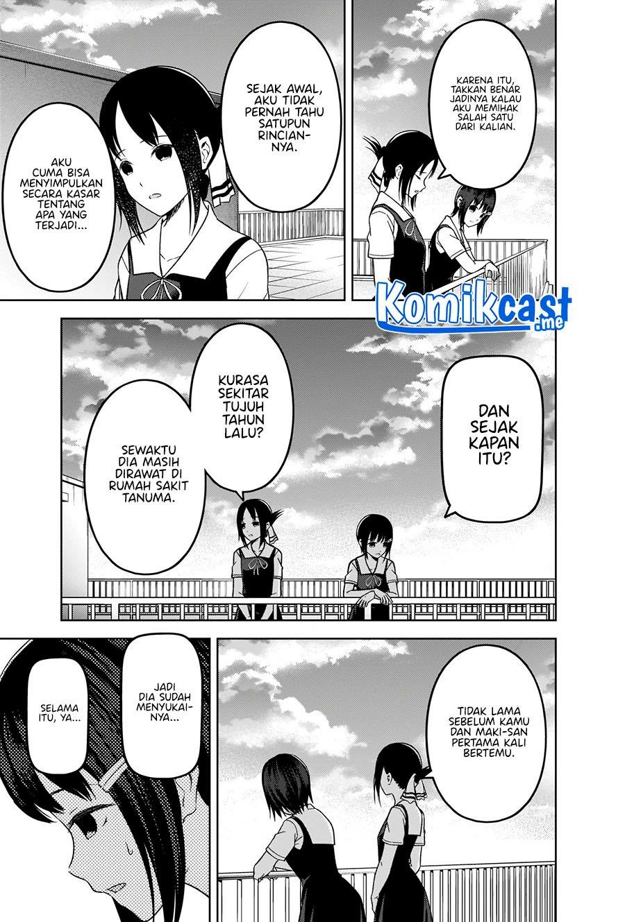 Kaguya-sama wa Kokurasetai: Tensai-tachi no Renai Zunousen Chapter 273