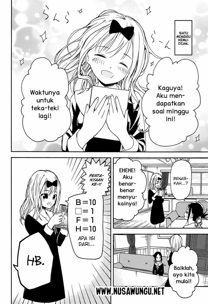 Kaguya-sama wa Kokurasetai: Tensai-tachi no Renai Zunousen Chapter 4