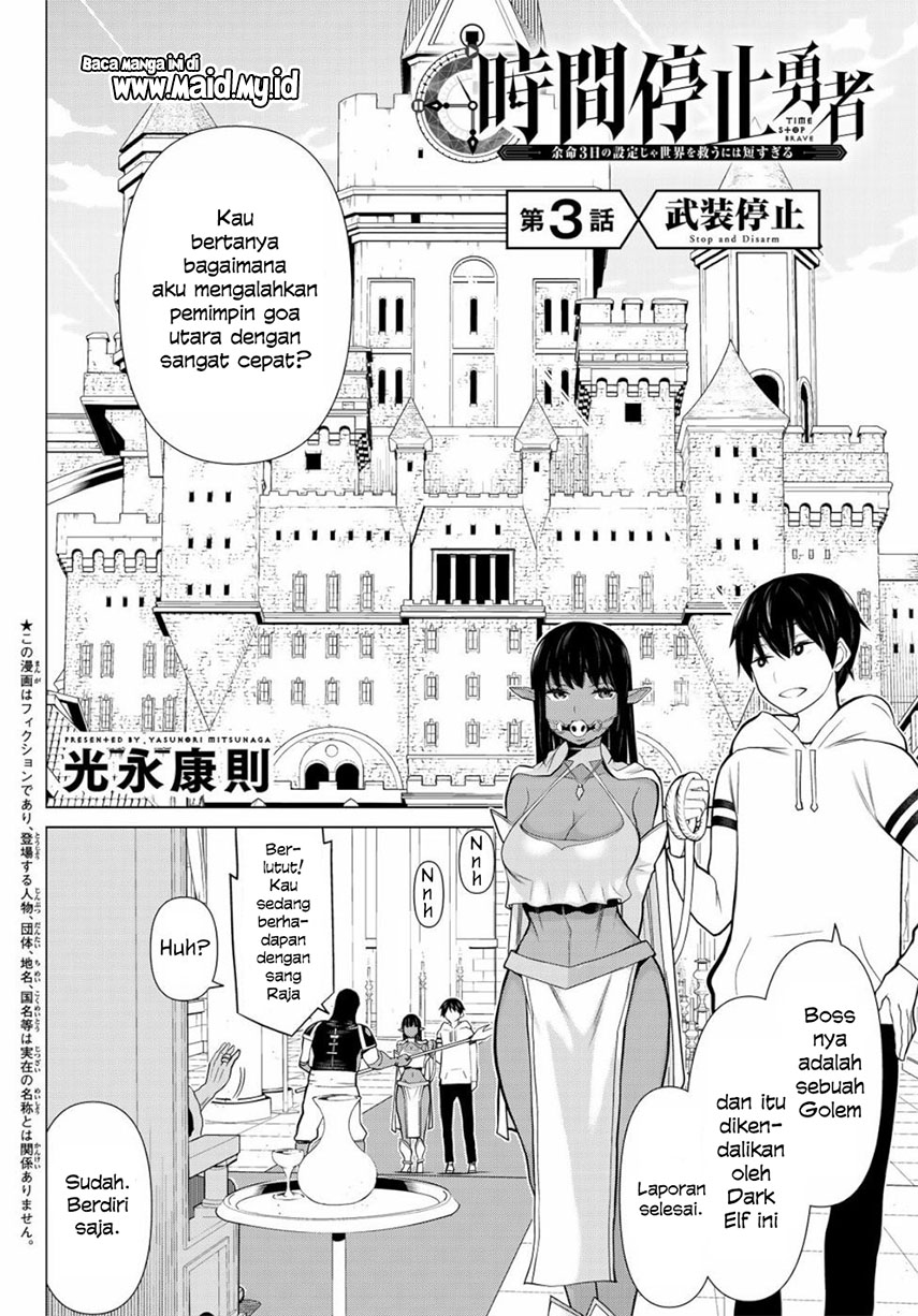 Jikan Teishi Yuusha Chapter 3