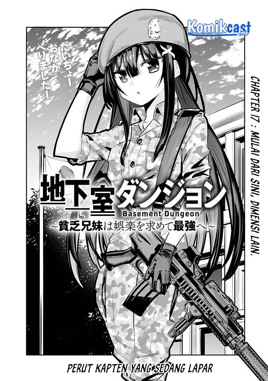 Chikashitsu Dungeon: Binbou Kyoudai wa Goraku wo Motomete Saikyou e Chapter 17