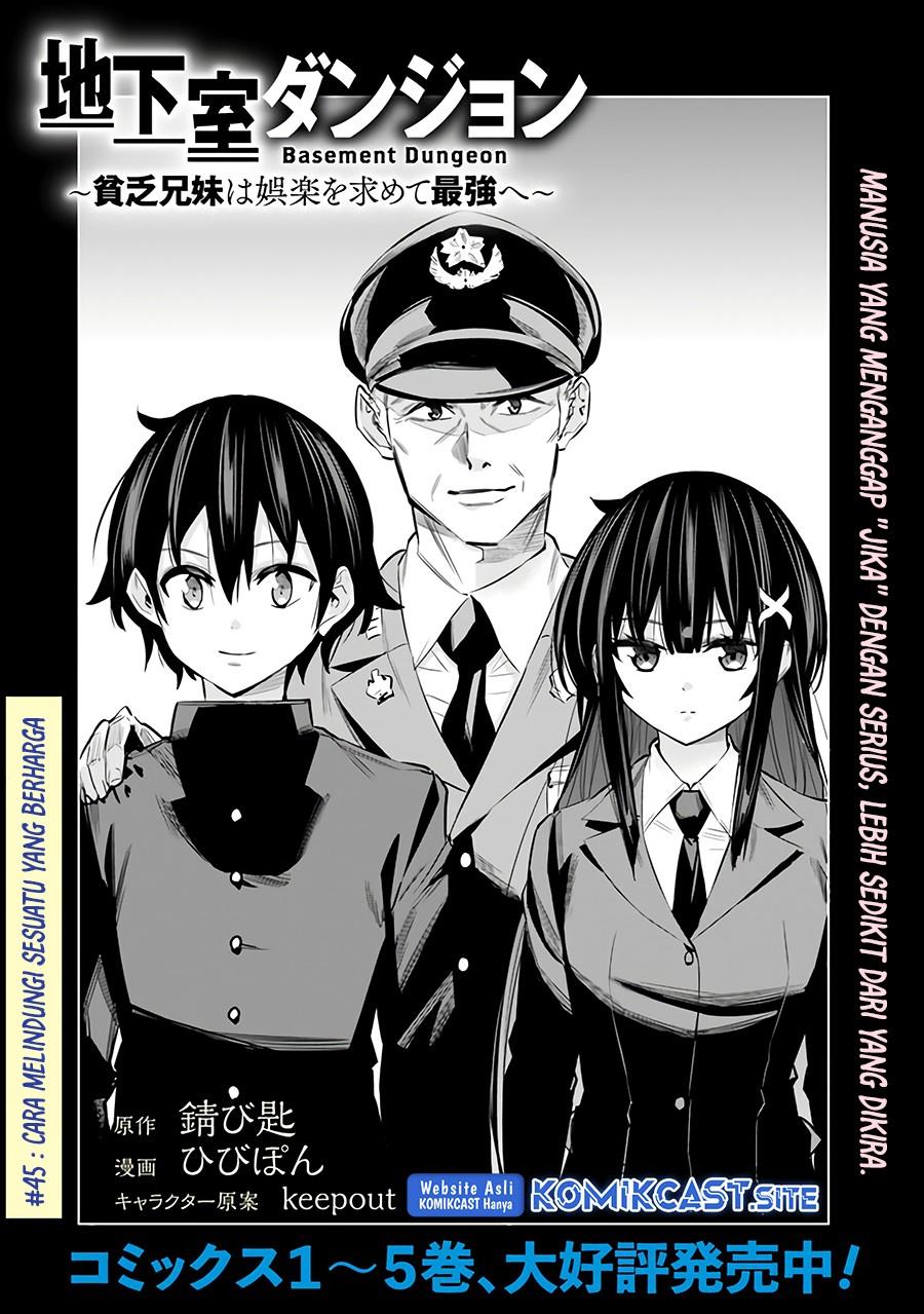 Chikashitsu Dungeon: Binbou Kyoudai wa Goraku wo Motomete Saikyou e Chapter 45