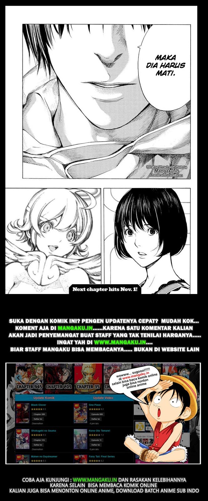 Platinum End Chapter 45