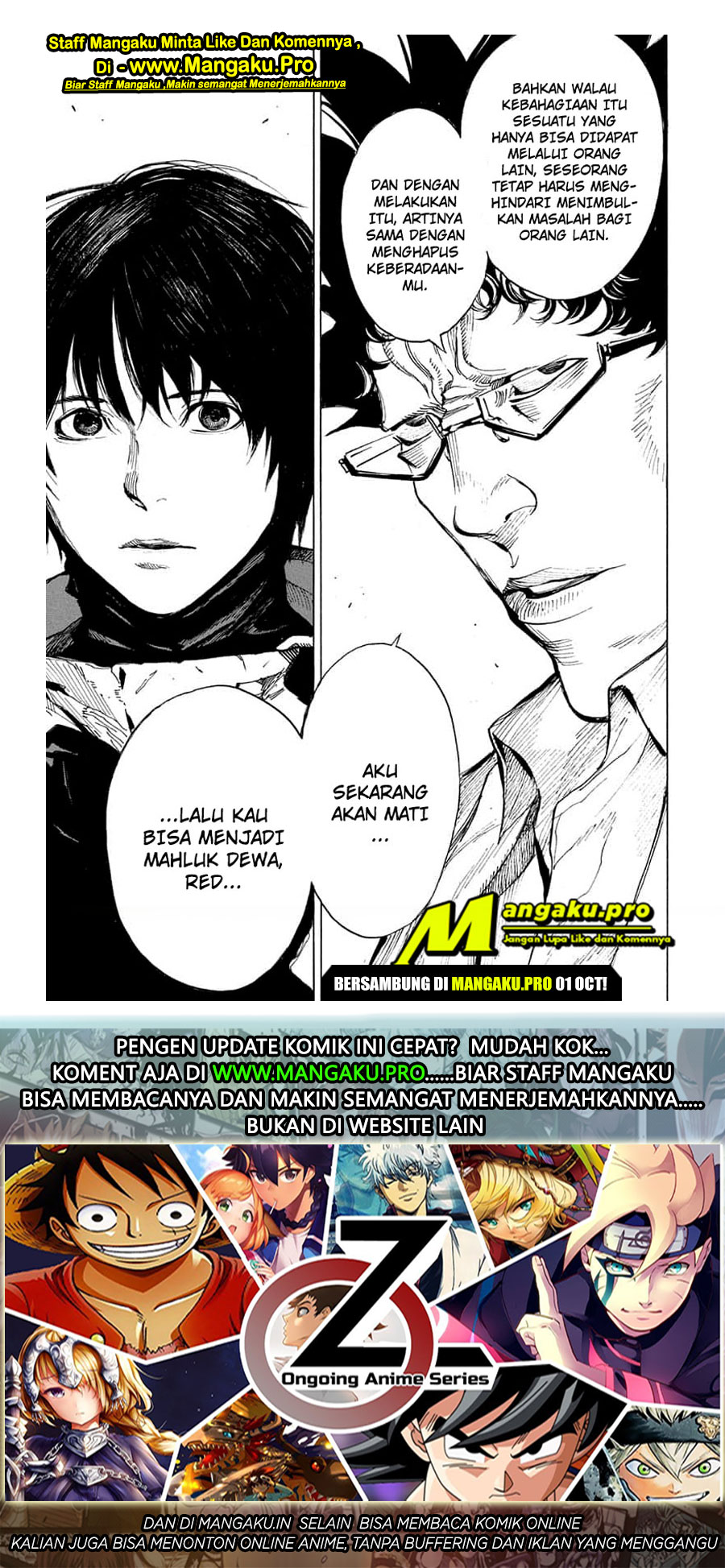 Platinum End Chapter 54