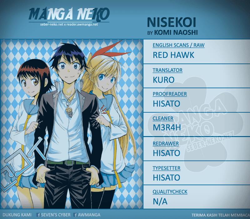 Nisekoi Chapter 105