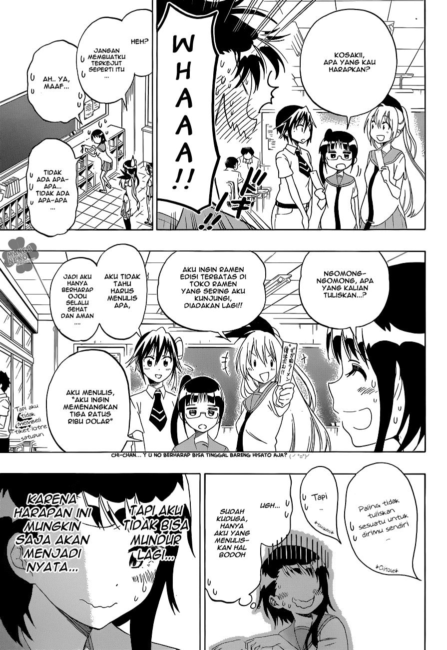 Nisekoi Chapter 105