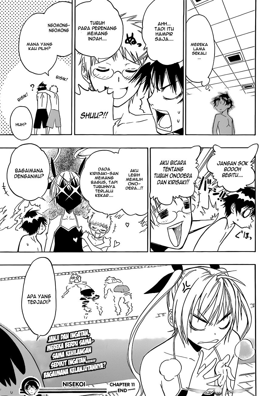 Nisekoi Chapter 11