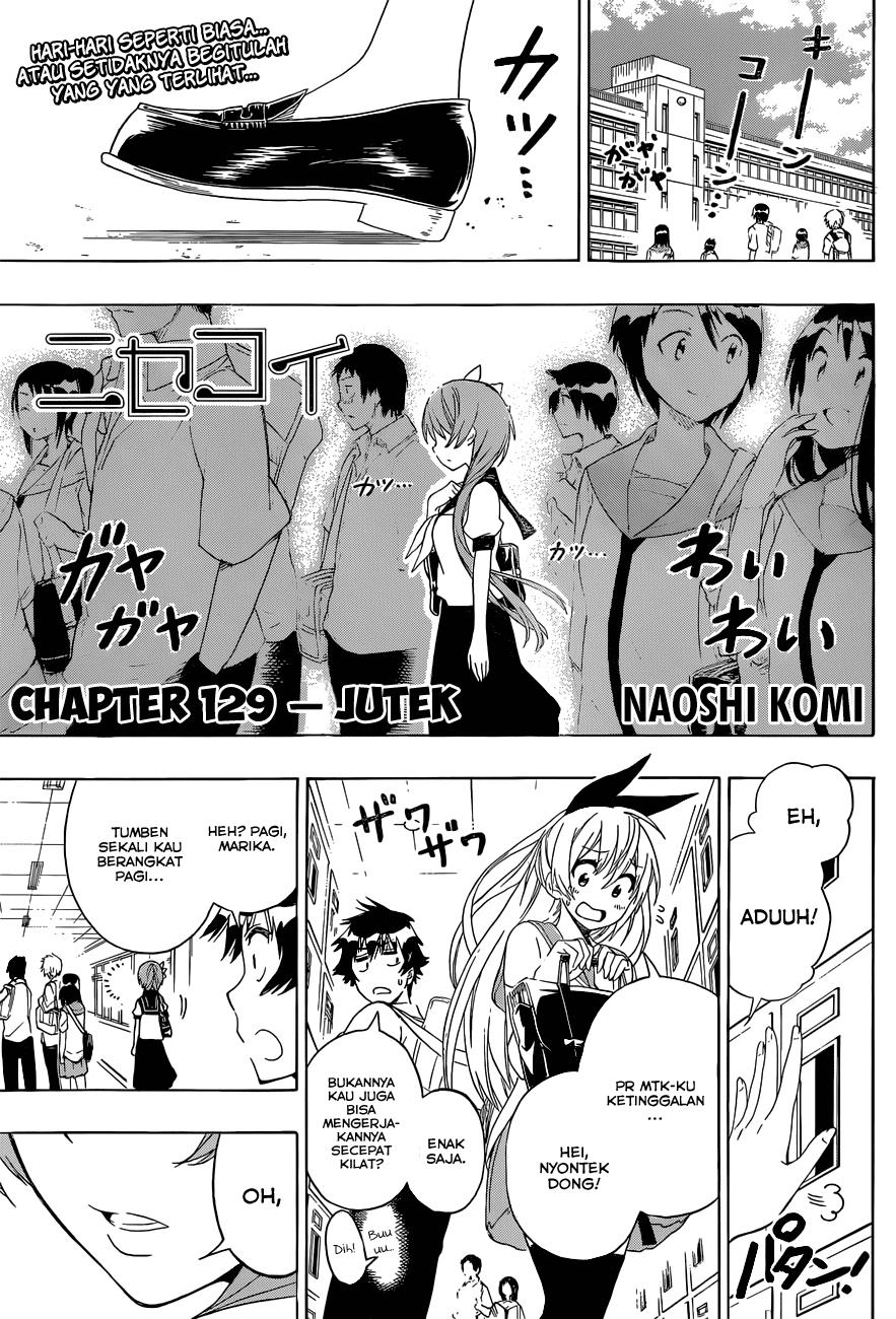 Nisekoi Chapter 129