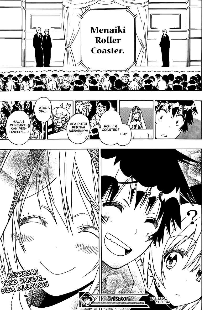 Nisekoi Chapter 139