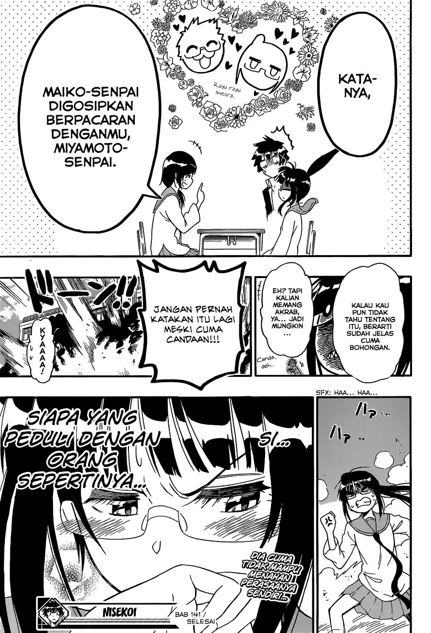 Nisekoi Chapter 141