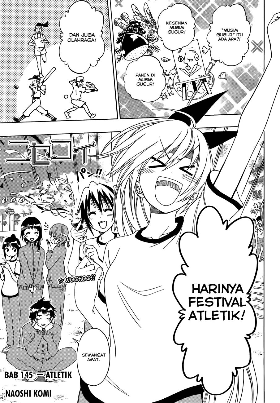 Nisekoi Chapter 145