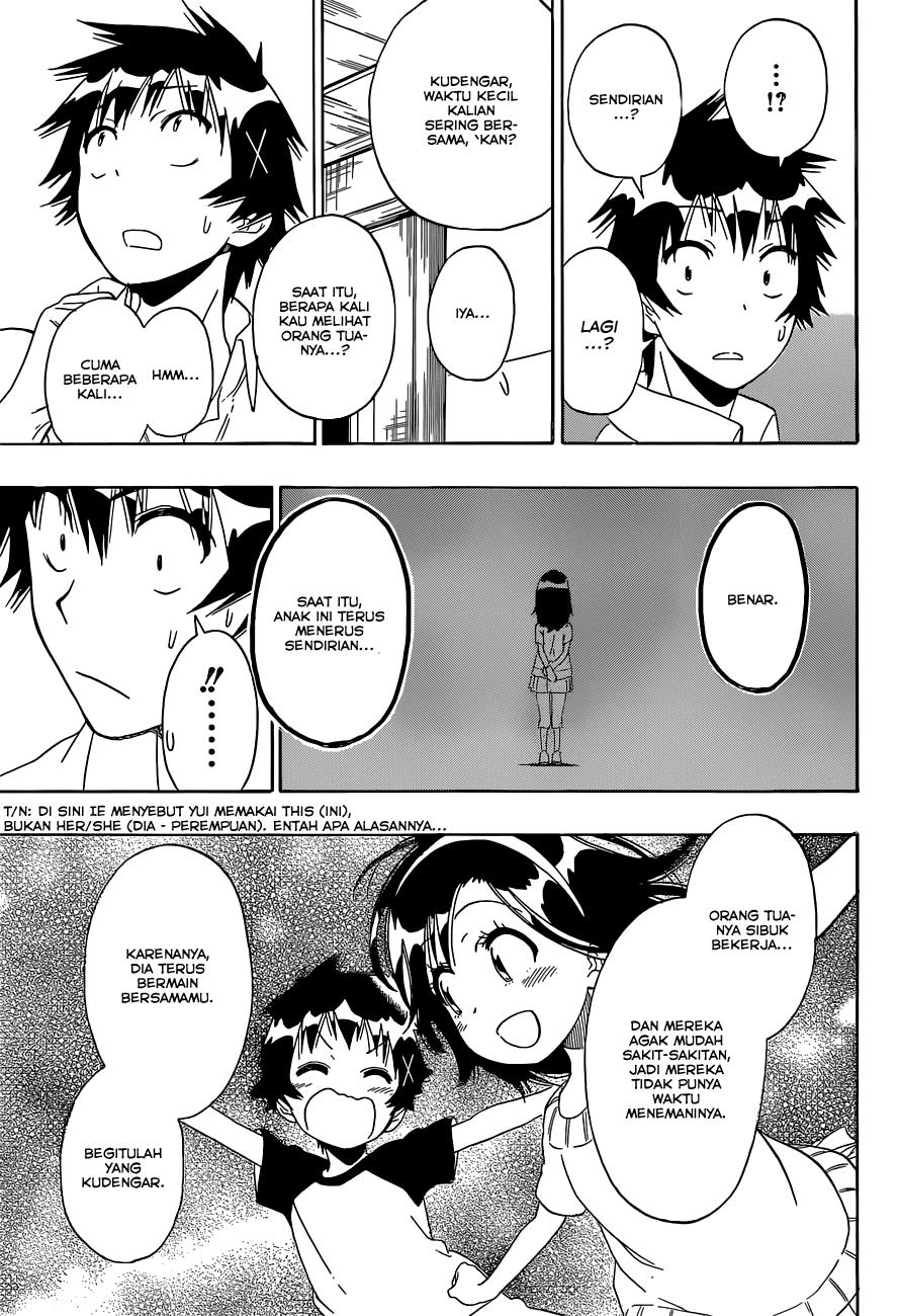 Nisekoi Chapter 147