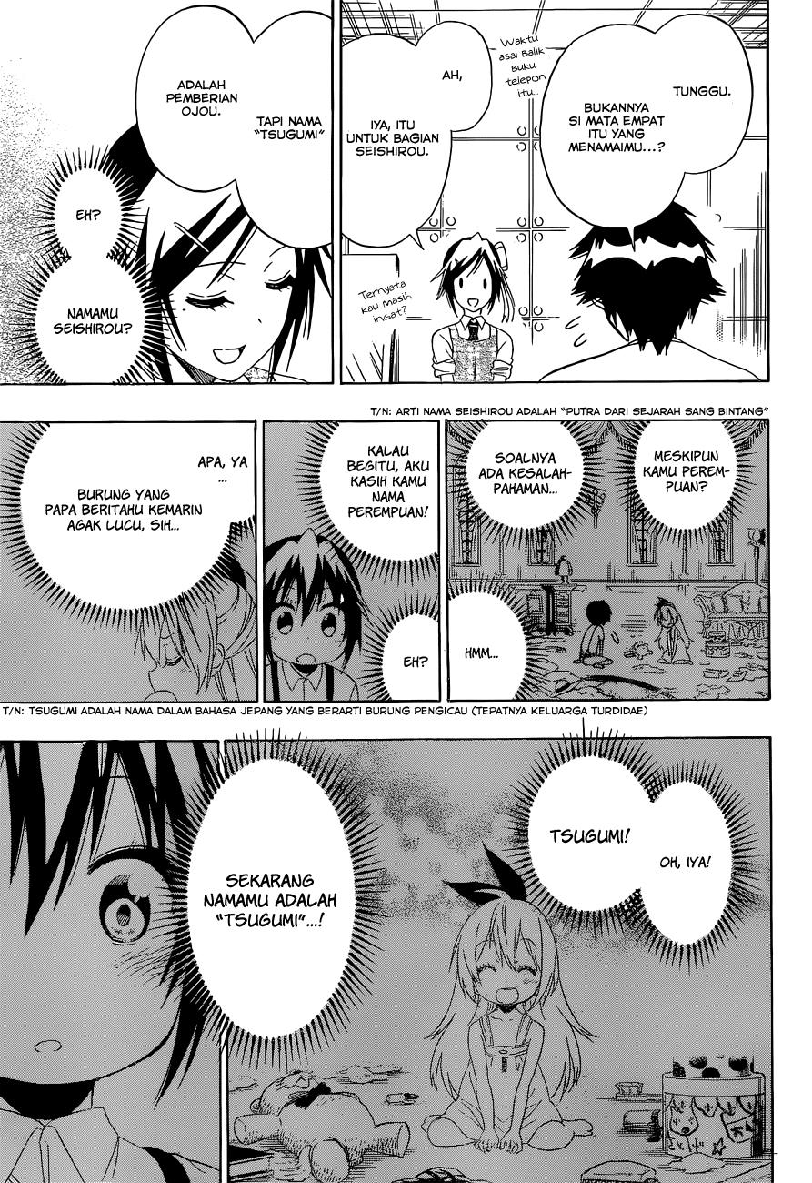 Nisekoi Chapter 149