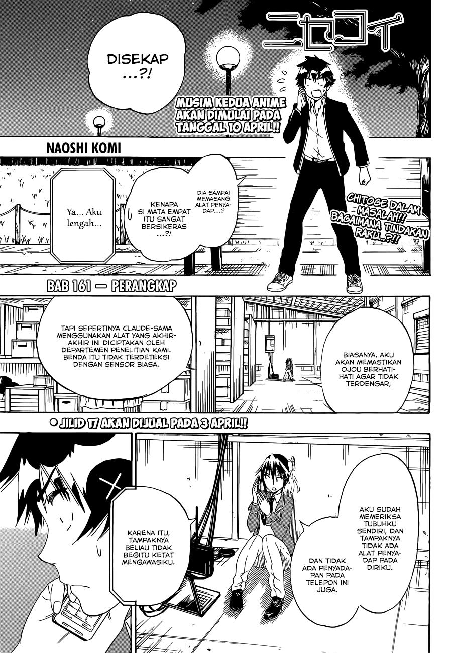 Nisekoi Chapter 161