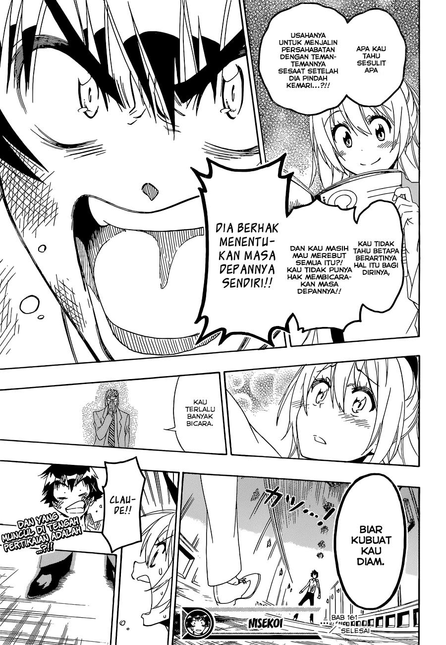 Nisekoi Chapter 161