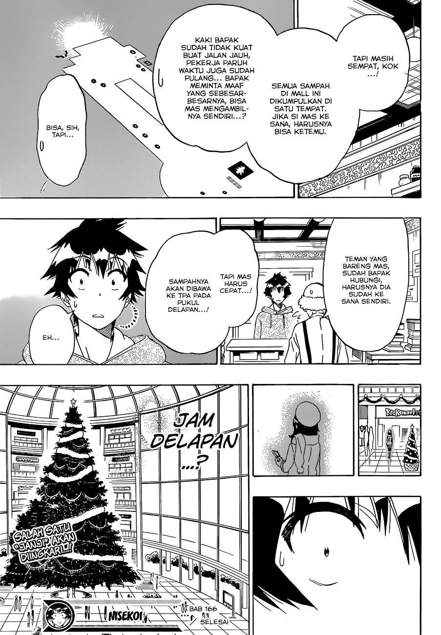 Nisekoi Chapter 166