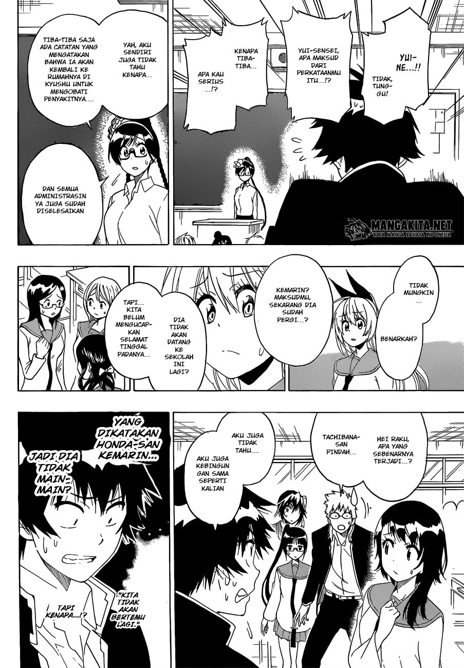 Nisekoi Chapter 181