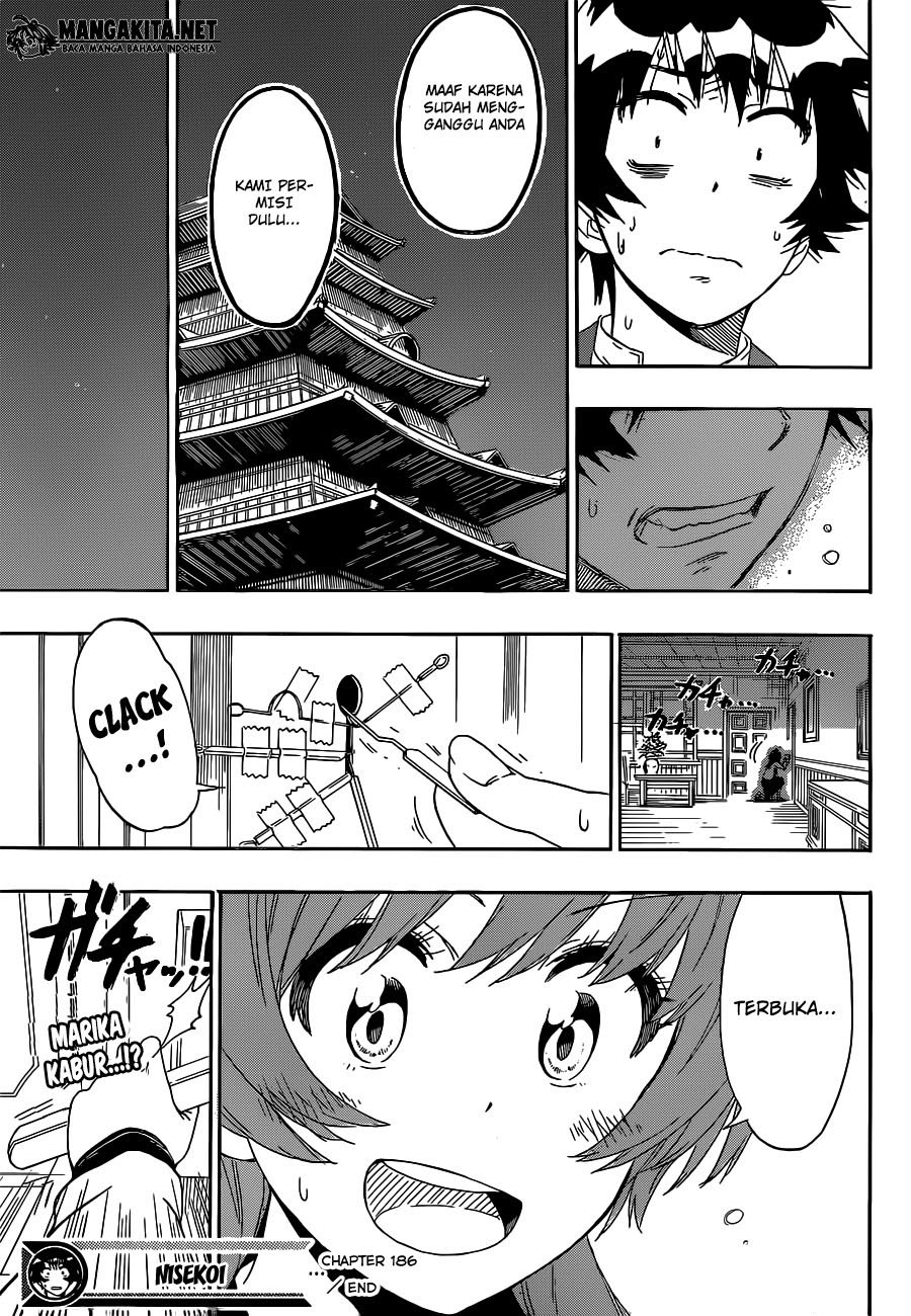 Nisekoi Chapter 186